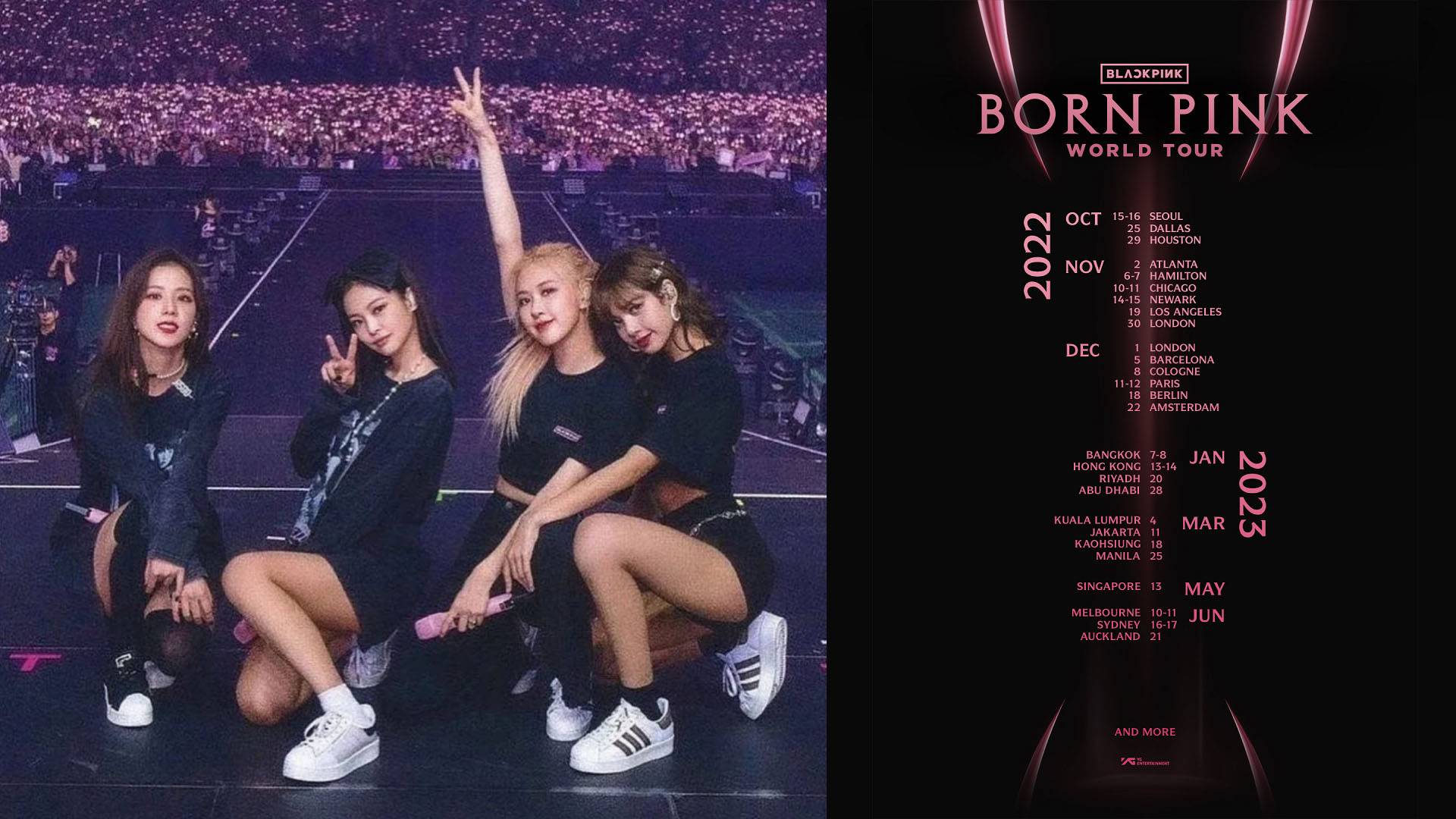 Blackpink Umumkan Tur Dunia Born Pink Jakarta Masuk Daftar Trueid