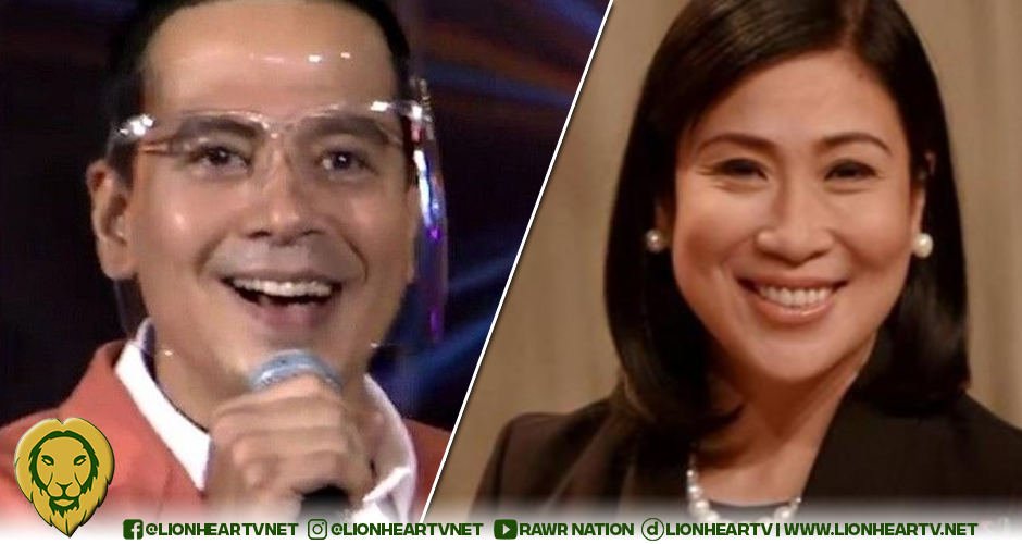 Amid the audience of a GMA Network live show, John Lloyd Cruz seeks out ...