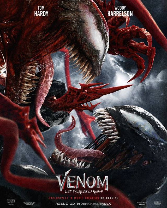 ‘Venom: Let There Be Carnage’ unleashes 2 dope posters! - TrueID