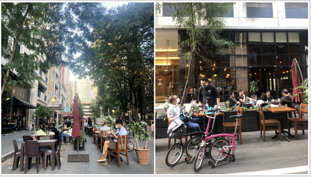 Makati’s Rada Street is now an alfresco dining spot TrueID