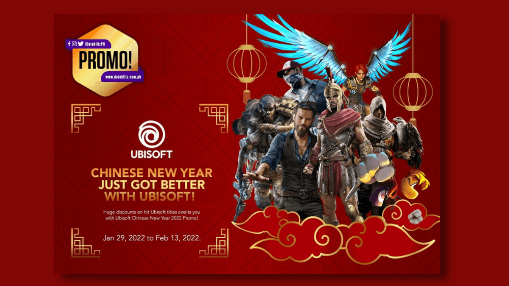 DataBlitz announces Ubisoft Chinese New Year 2022 promo - TrueID