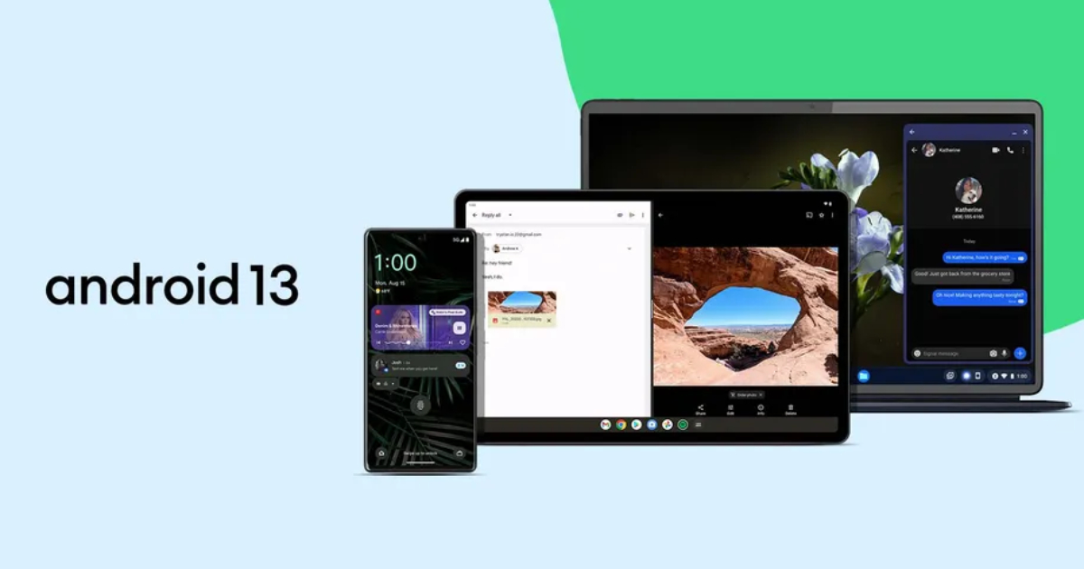 Teq Android 13 – Android 13 customisable apps and security controls ...