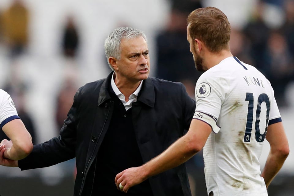 Jose Mourinho និង Harry Kane