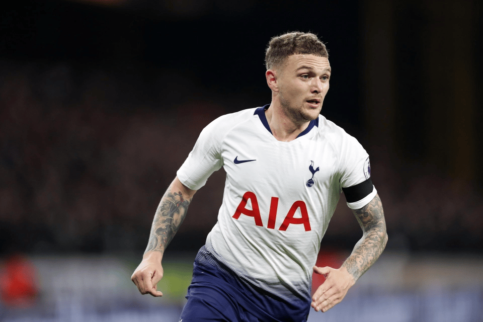 Kieran Trippier កាលលេងឱ្យ Spurs
