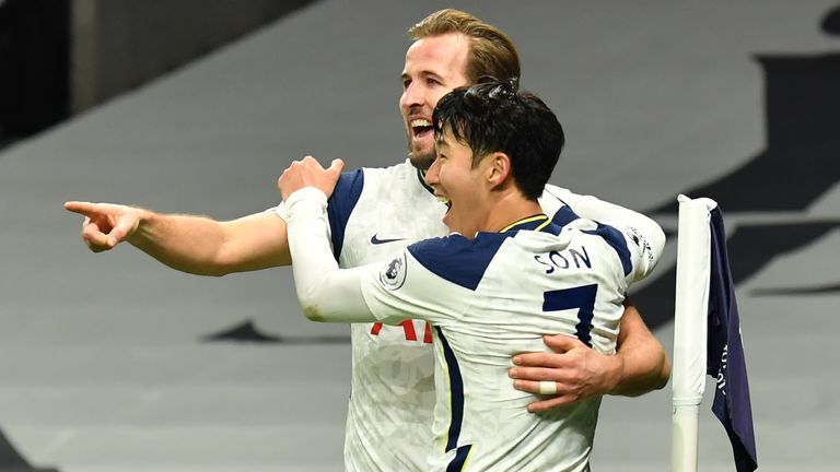 ខ្សែប្រយុទ្ធ Harry Kane និង Heung Min-Son