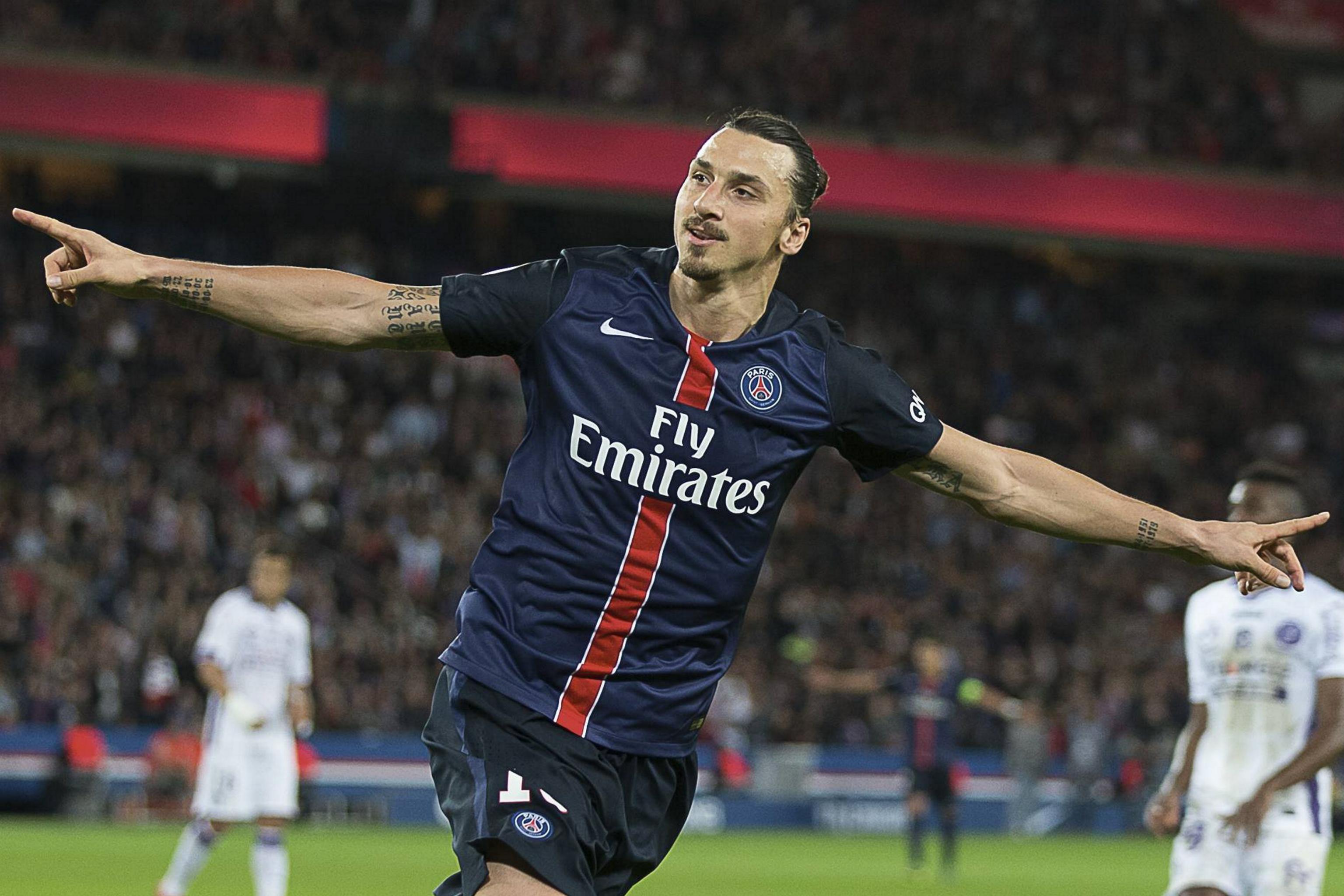 កីឡាករ Zlatan Ibrahimovic