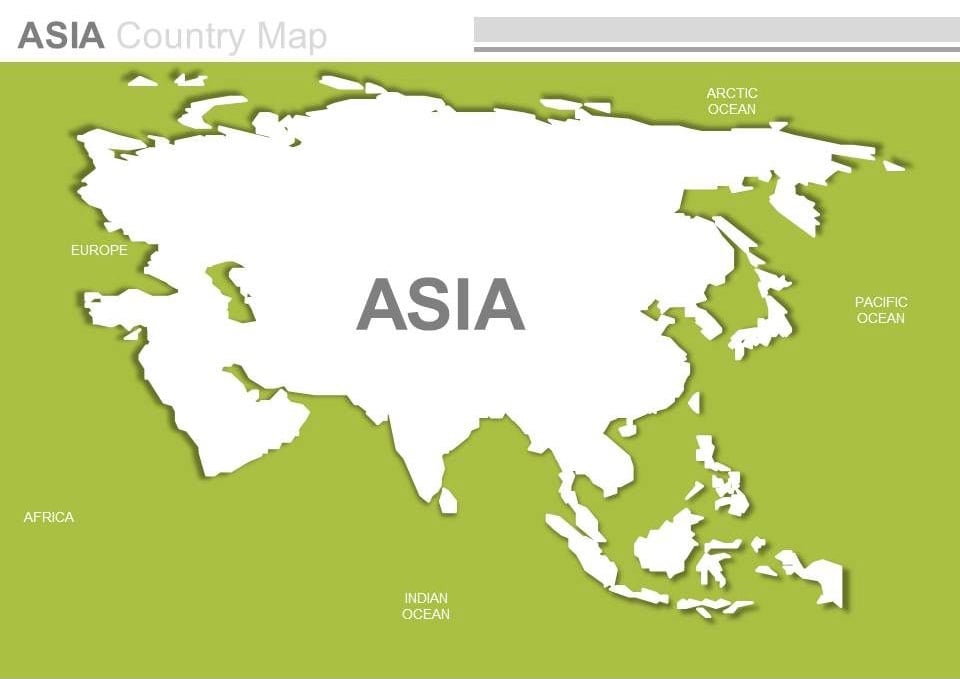 រូបរាងរបស់ទ្វីបអាសុ៎ី&nbsp;