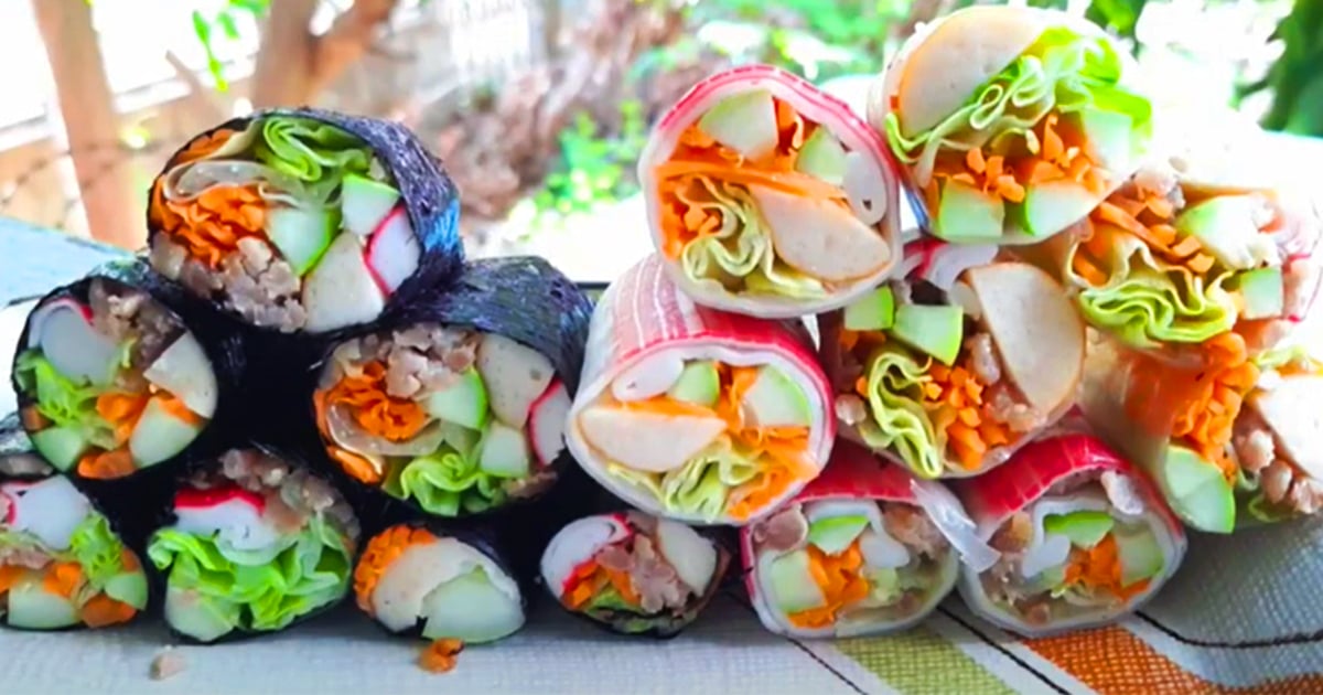 ណែមរុំសាលាឌ និង សារាយរុំបន្លែ