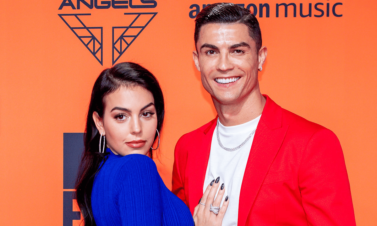 &nbsp; អ្នកនាង&nbsp;Georgina Rodrguez&nbsp; និង&nbsp;Cristiano Ronaldo