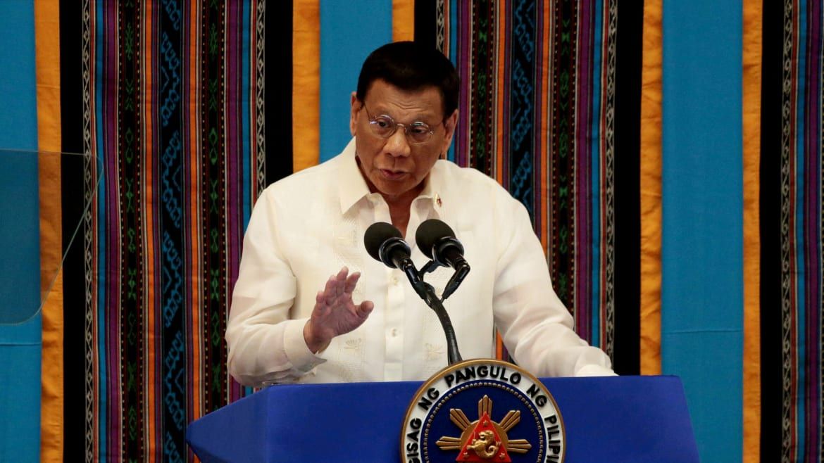 ប្រធានាធិបតីហ្វីលីពីនលោក Rodrigo Duterte