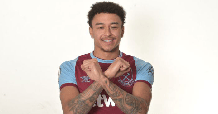 កីឡាករ Jesse Lingard&nbsp;