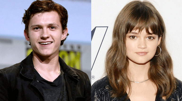 រូបលោក Tom Holland និង កញ្ញា Ciara Bravo