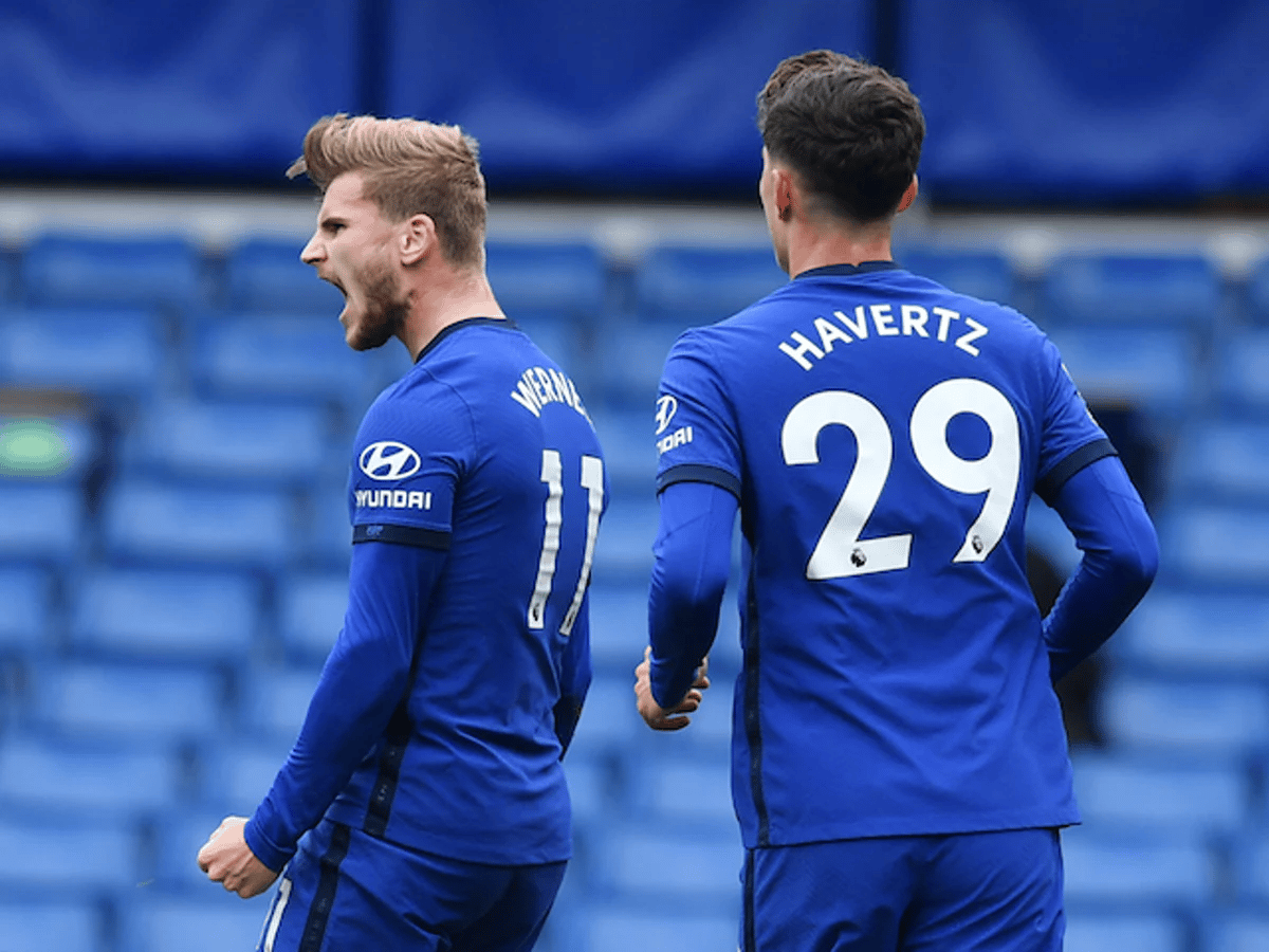 &nbsp; ខ្សែប្រយុទ្ធ Timo Werner និងខ្សែបម្រើ Kai Havertz