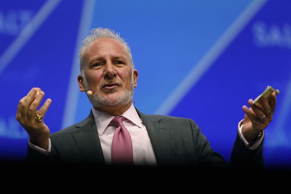 លោក Peter Schiff (រូបភាព៖&nbsp;Joe Buglewicz/Bloomberg)&nbsp;