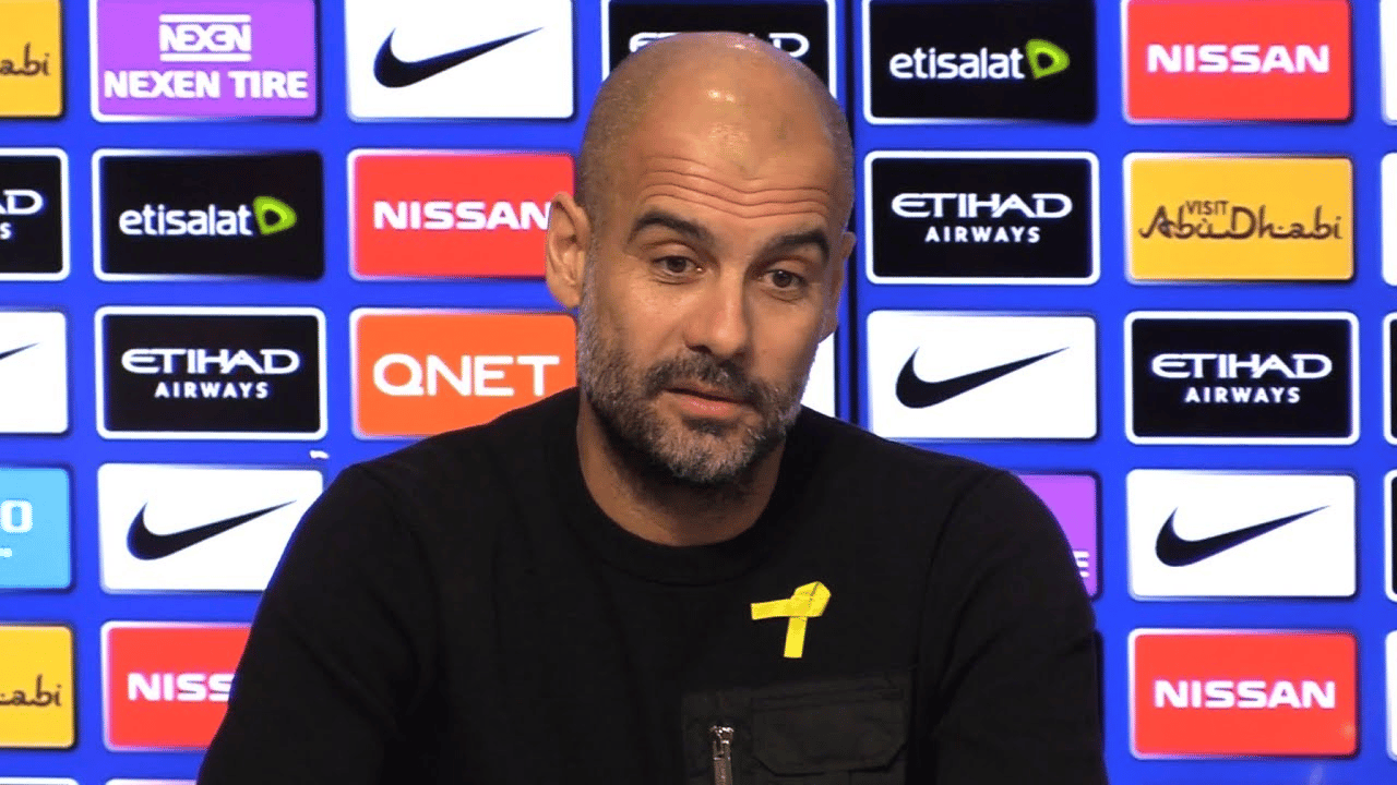 លោកគ្រូបង្វឹក Pep Guardiola&nbsp;