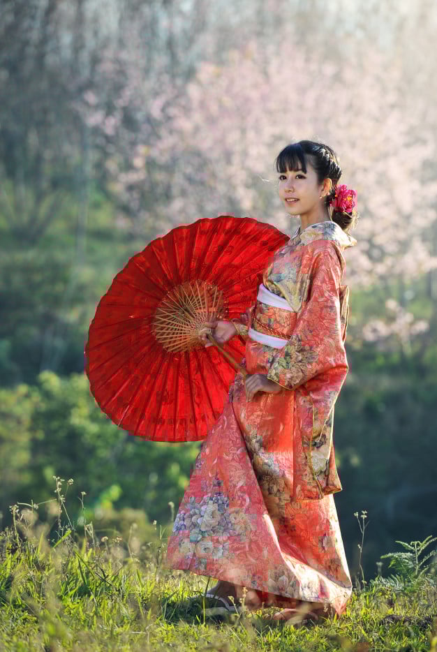 ឈុតប្រពៃណី Kimono