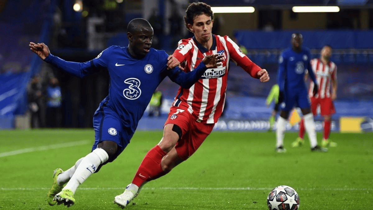កីឡាករ N'Golo Kante ក្នុងការប្រកួតយប់មិញ