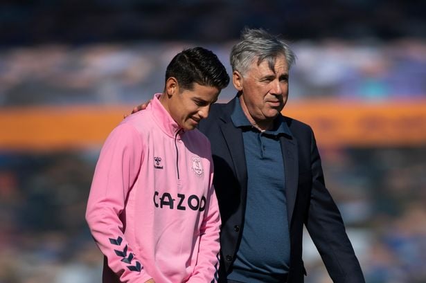 &nbsp; កីឡាករ James Rodriguez និងលោក Carlo Ancelotti
