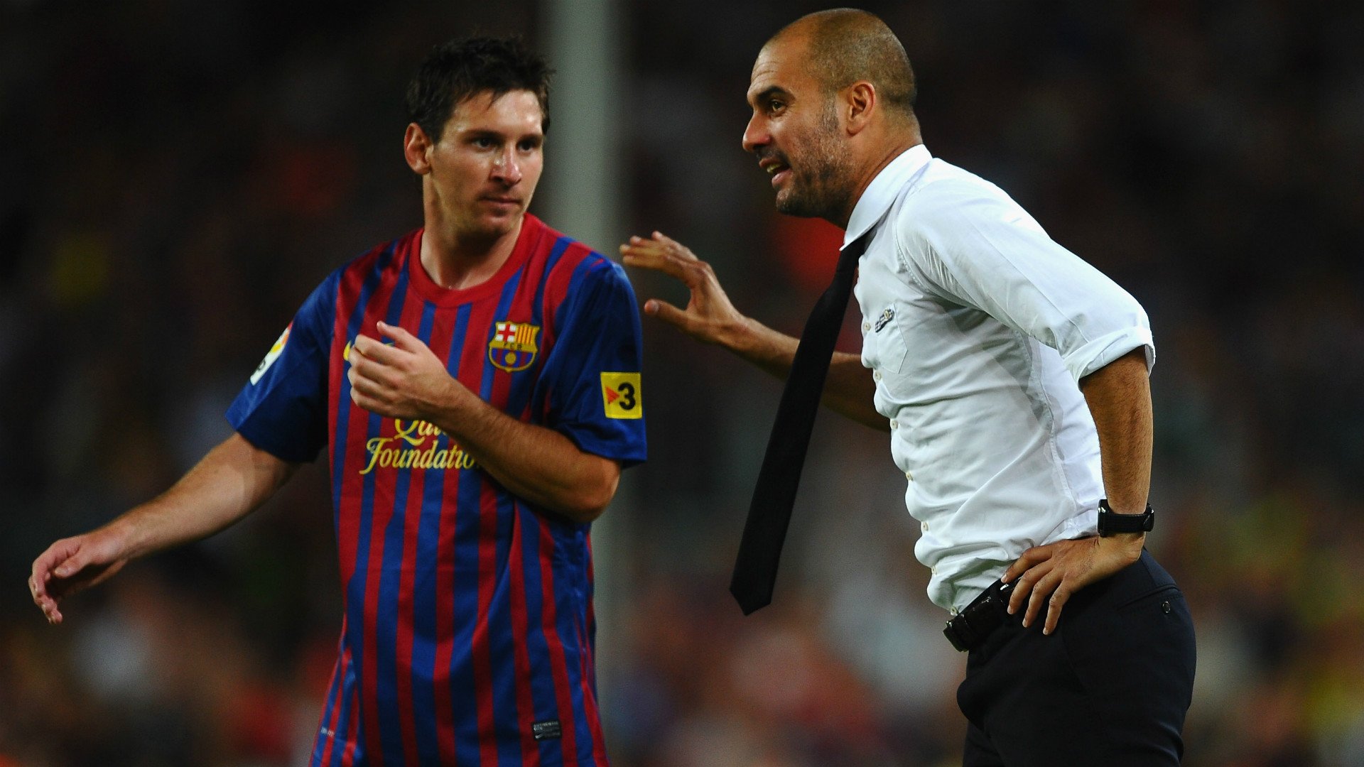 Lionel Messi និង Pep Guardiola