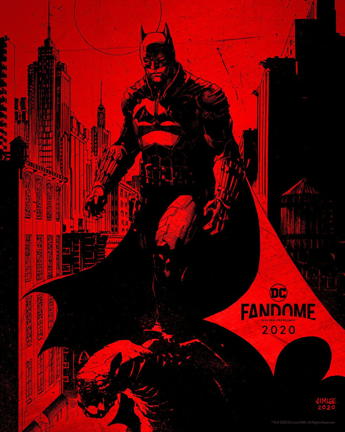Poster Batman កាលពី DC Fandom 2020