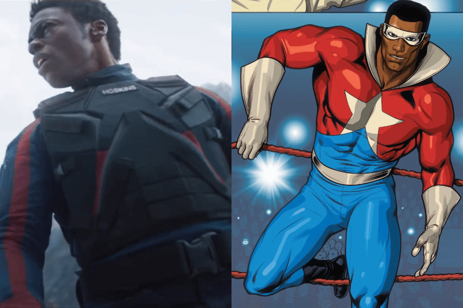 រូប Clé Bennett សម្ដែងជា Lemar Hoskins (Fake Bucky / Battlestar)