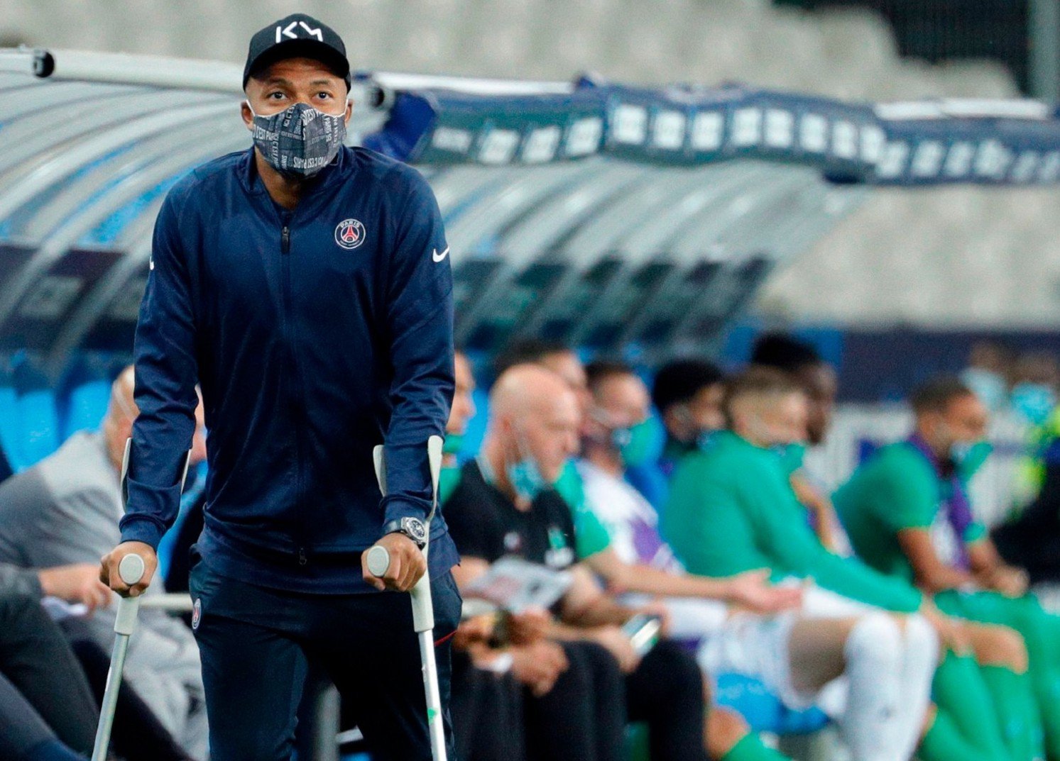 Kylian Mbappé&nbsp;រងរបួសកំភួនជើងខាងស្តាំ