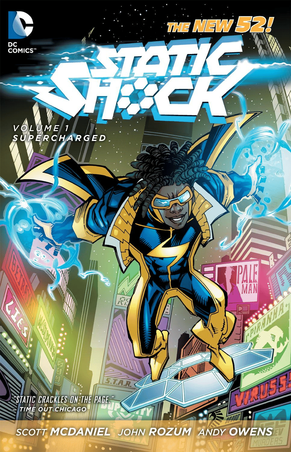 សៀវភៅ Comic រឿង Static Shock