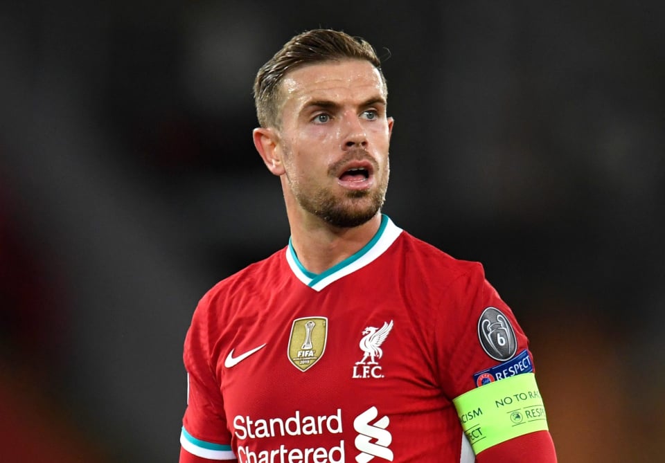 ខ្សែបម្រើ&nbsp;Jordan Henderson&nbsp;