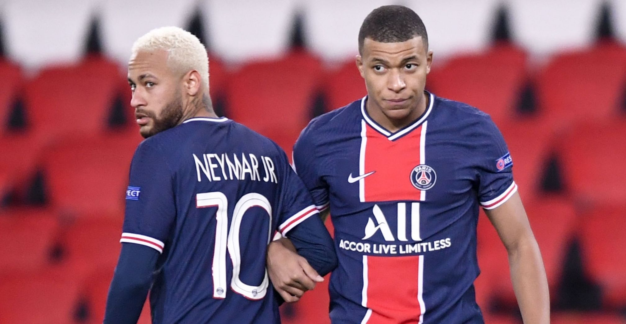 Kylian Mbappe និង Neymar