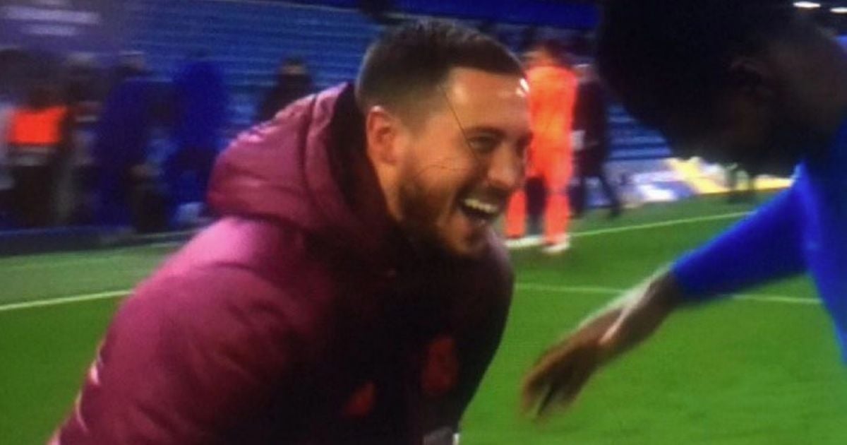 ខ្សែប្រយុទ្ធ&nbsp;Eden Hazard សើចសប្បាយ