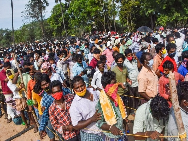 សកម្មភាពប្រជាជនឥណ្ឌា តម្រង់ជួរចាំយកថ្នាំព្យាបាលកូវីដ