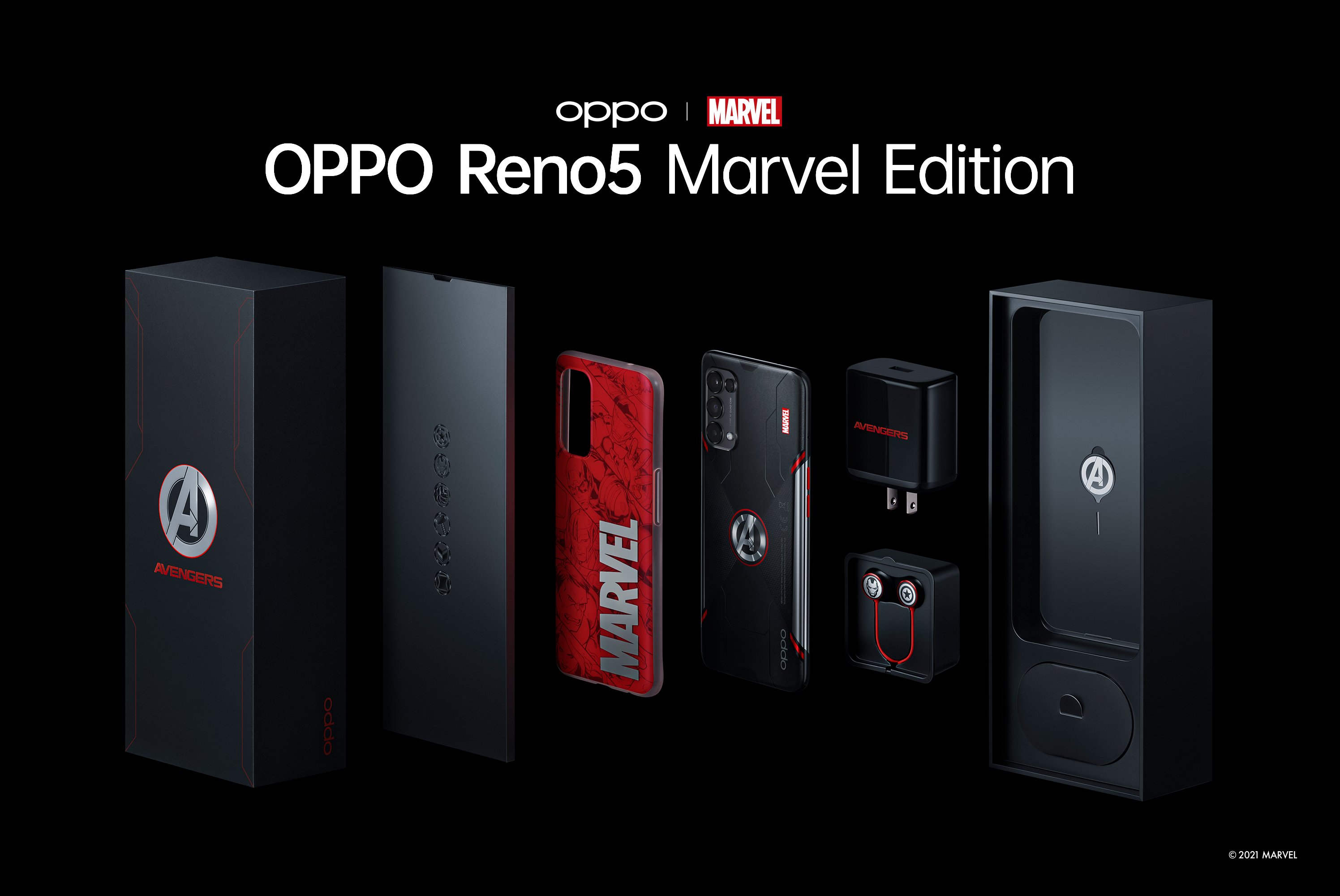 &nbsp; ស្មាតហ្វូន&nbsp;OPPO RENO5 Marvel Edition
