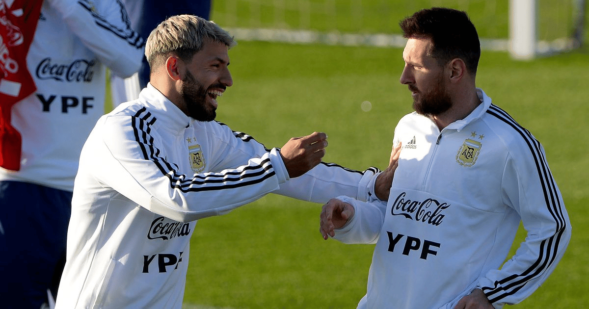 Aguero និង Messi