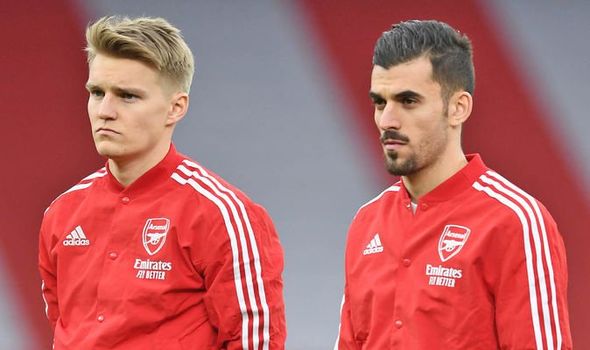 &nbsp;ខ្សែបម្រើ Martin Odegaard និង Dani Ceballos