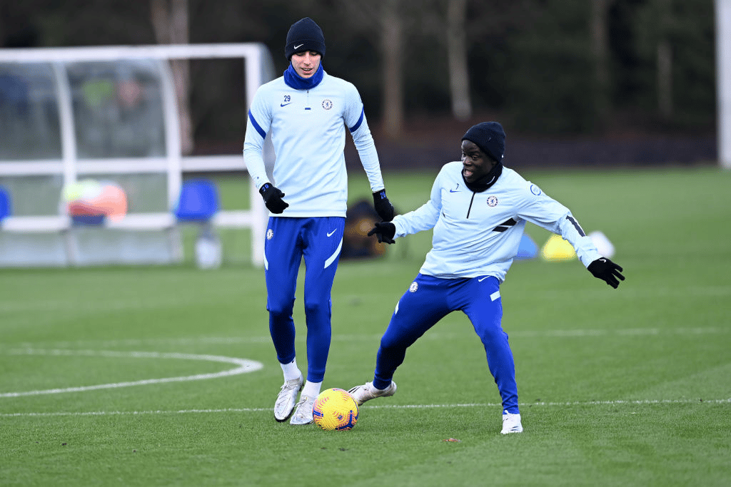 &nbsp; កីឡាករ Kai Havertz និង N'Golo Kante
