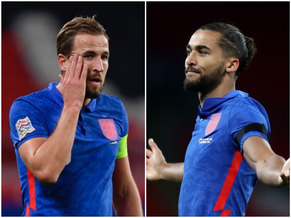 &nbsp; កីឡាករ&nbsp;Harry Kane និង&nbsp;កីឡាករ&nbsp;Dominic Calvert- Lewin&nbsp;