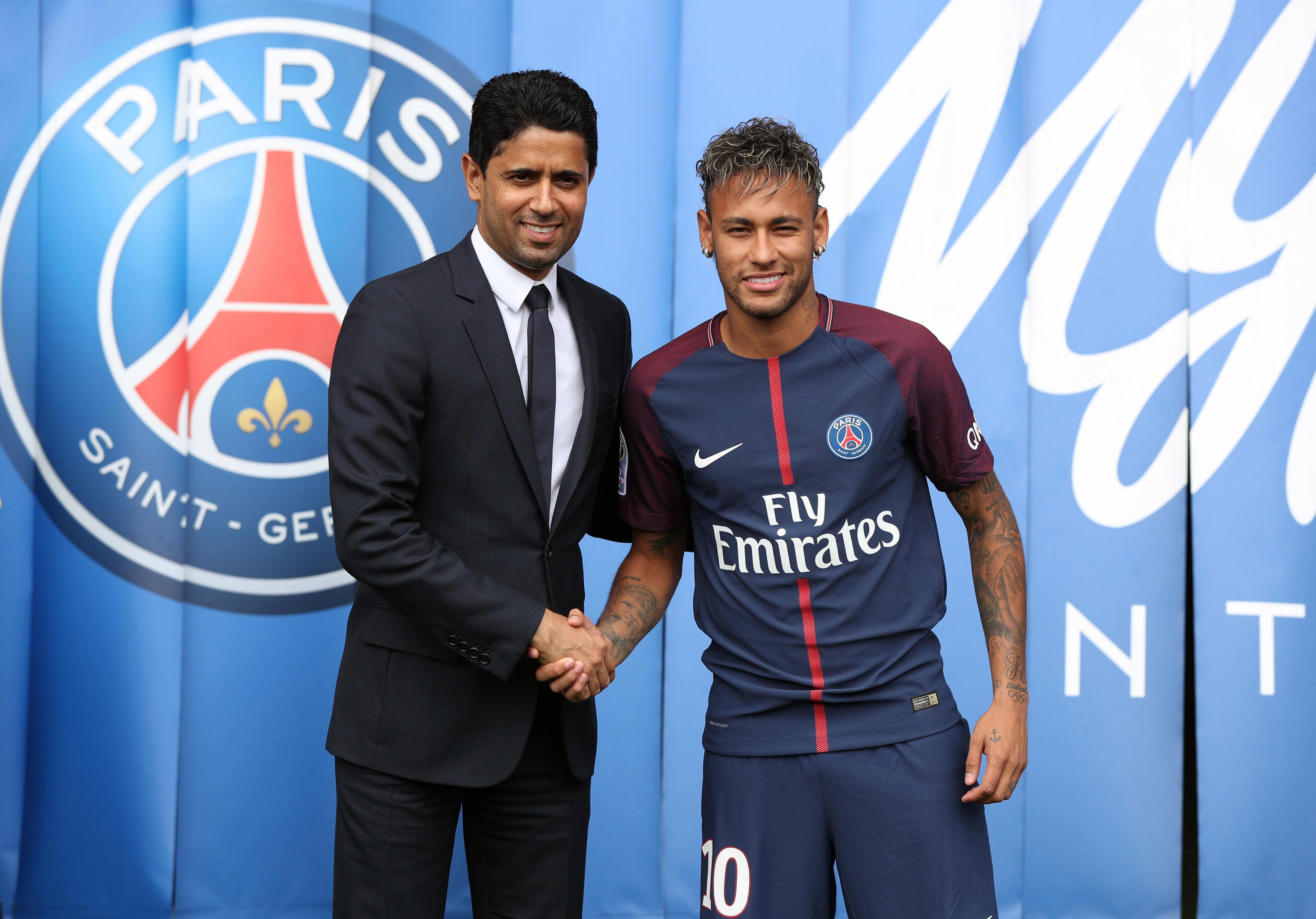 &nbsp; លោក&nbsp;Nasser Al-Khelaifi និង Neymar