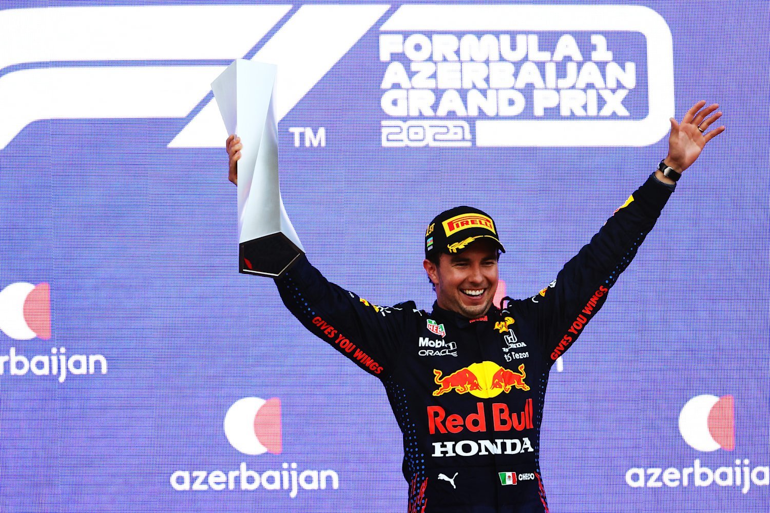 &nbsp; កីឡាករ&nbsp;Sergio Perez&nbsp;នៃក្រុម&nbsp;Red Bull Racing