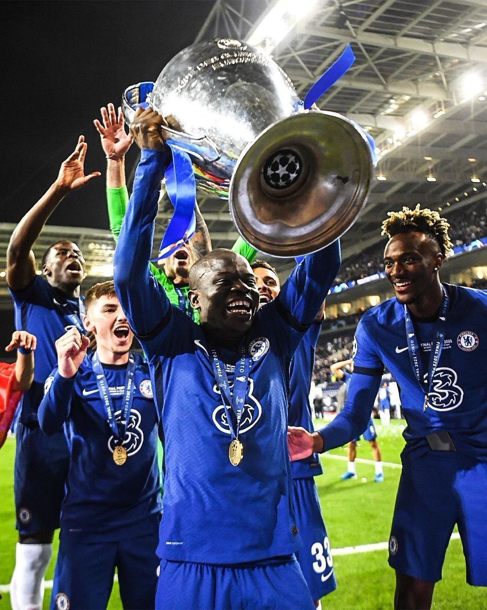 ខ្សែបម្រើ&nbsp;N'Golo Kante លើកពាន Champions League