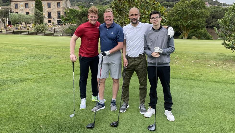 លោកគ្រូ Ronald Koeman និង Pep Guardiola&nbsp;