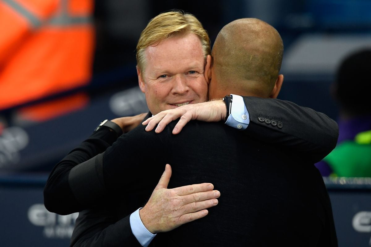 លោកគ្រូបង្វឹក Ronald Koeman និង Pep Guardiola