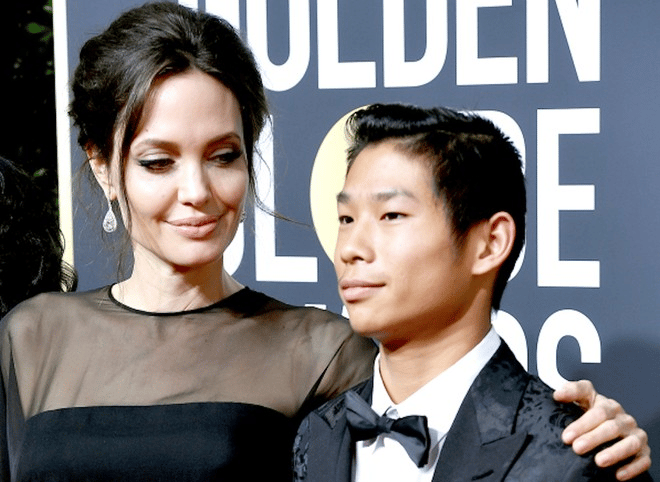 Angelina Jolie និងPax Thien