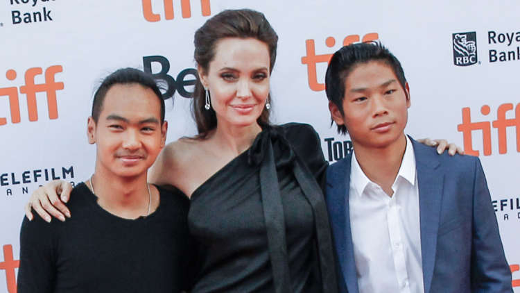 Angelina Jolie Madox និងPax Thien