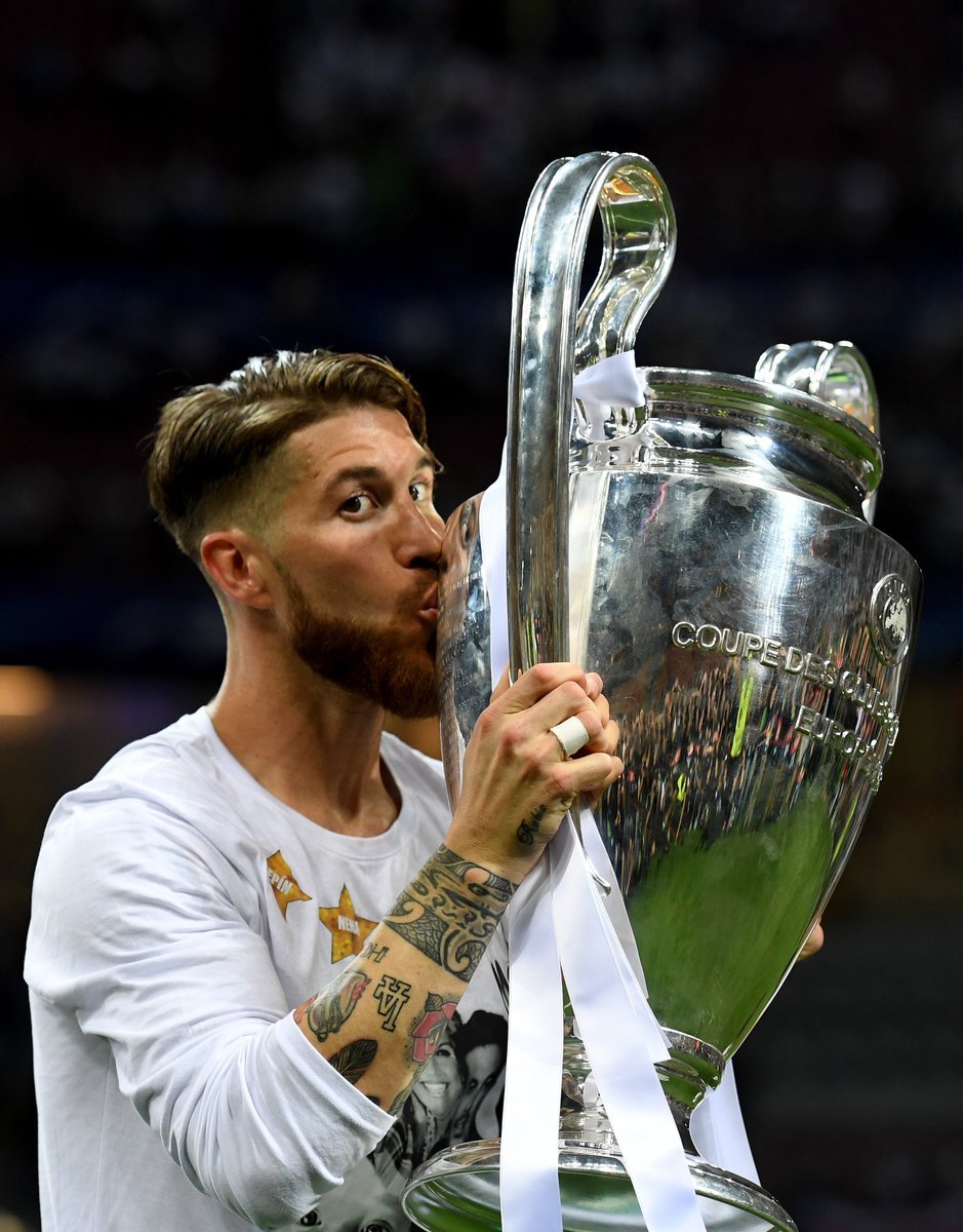 ខ្សែការពារ&nbsp;Sergio Ramos លើកពាន UCL