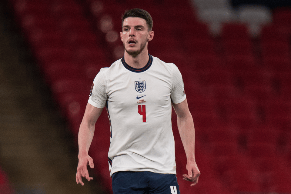កីឡាករ&nbsp;Declan Rice