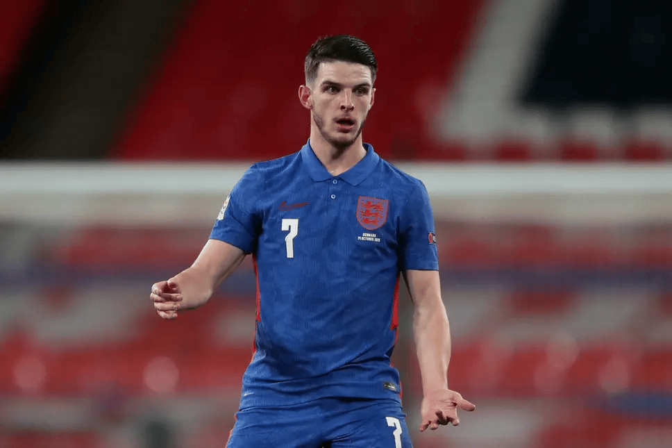 កីឡាករ&nbsp;Declan Rice