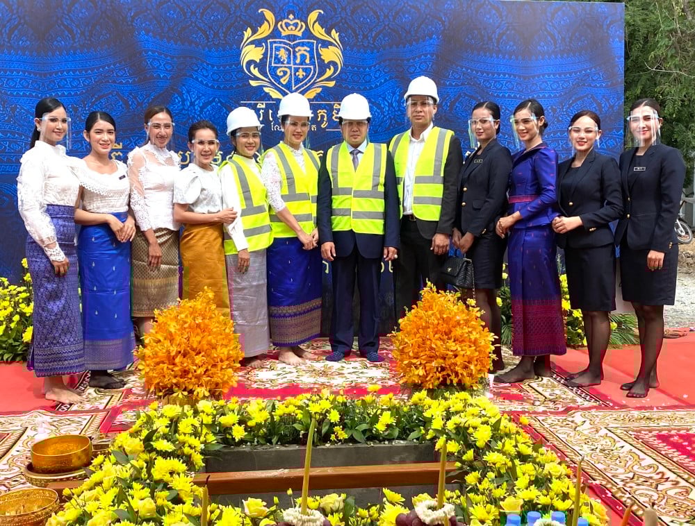ពិធីបញ្ចុះបឋមសិលា បើកការដ្ឋានសាងសង់ជាផ្លូវការ បុរីខេមរភូមិ