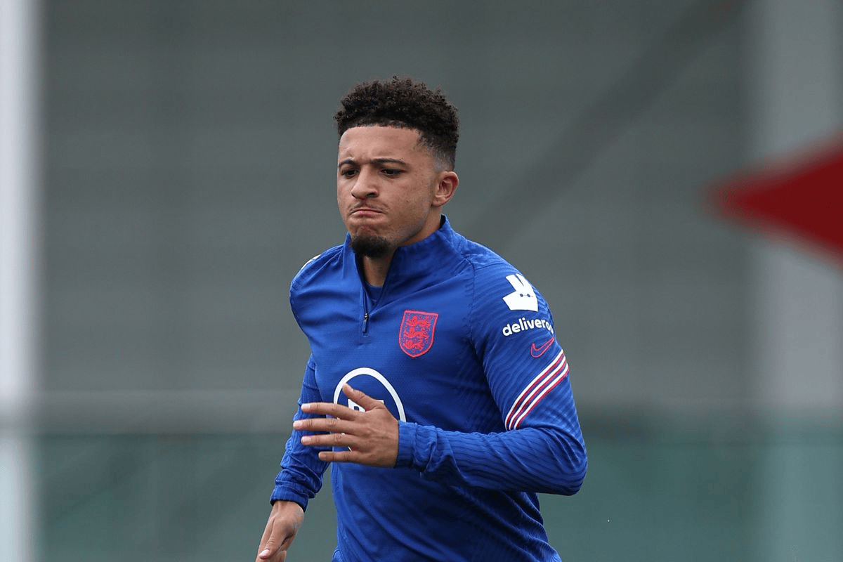 កីឡាករ Jadon Sancho&nbsp;