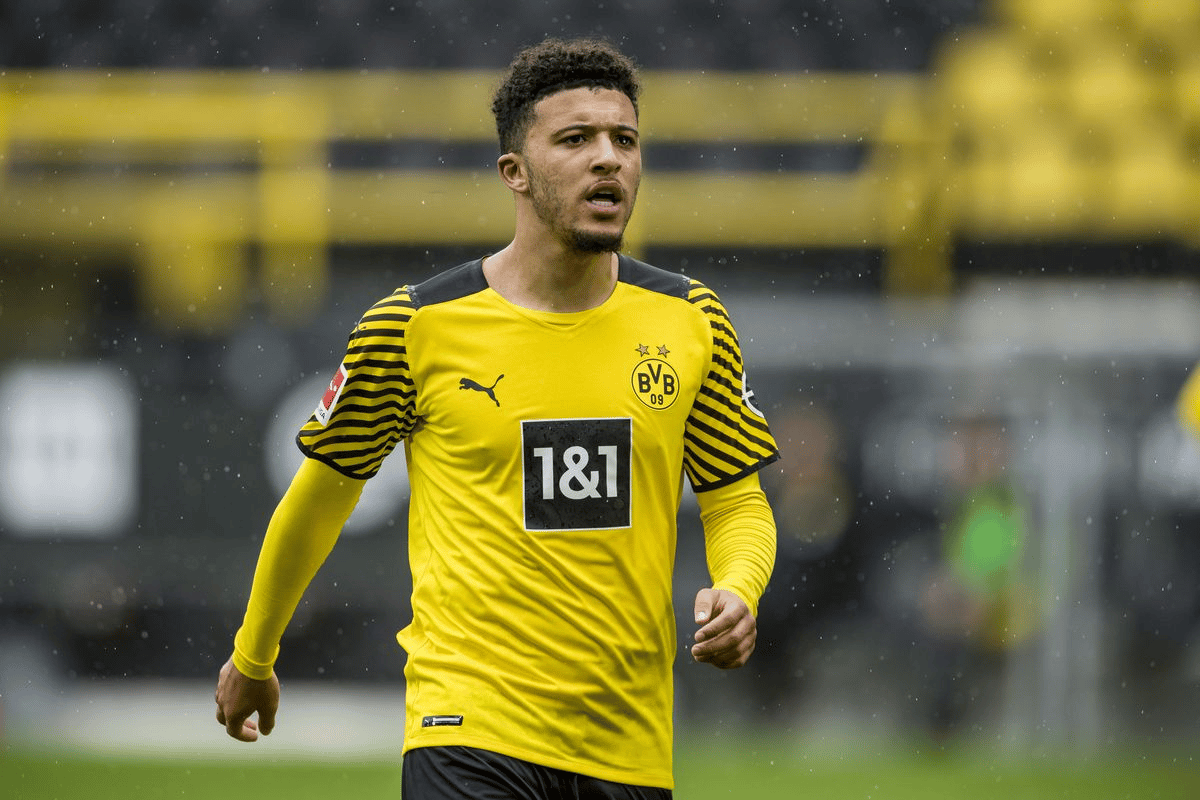 កីឡាករ Jadon Sancho&nbsp;