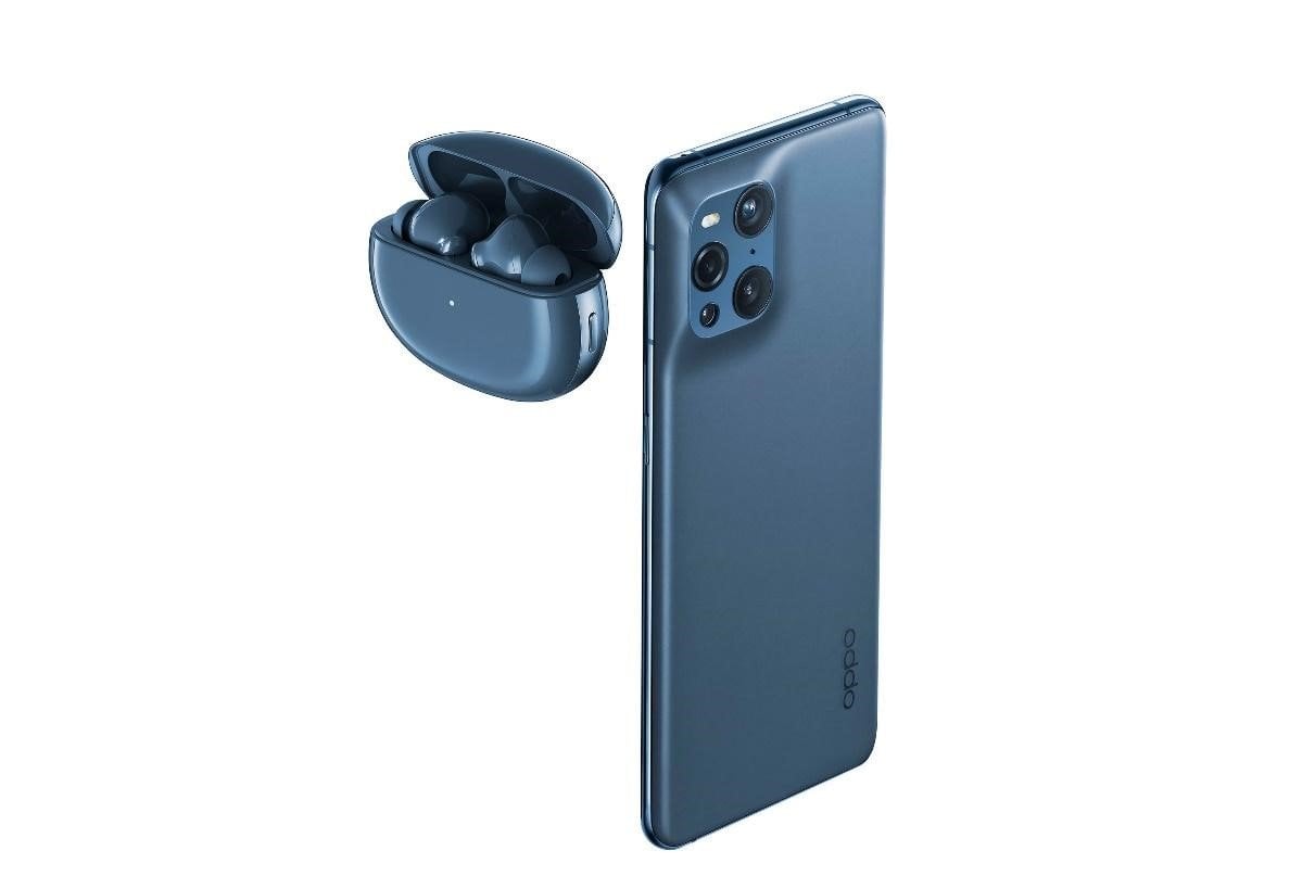 ស្មាតហ្វូន OPPO Find X3 Pro និង&nbsp;កាសឥតខ្សែ Flagship Enco X